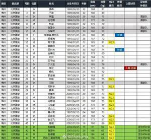 北京国安足协杯补报名单：可补报6人，已补报段德智、乃比江等4人