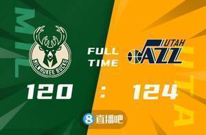 🏀季前赛-米切尔12分 字母哥21+6 米德尔顿25+5 爵士力擒雄鹿