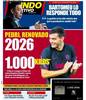 西甲今日头版:本泽马欢迎姆巴佩去皇马 佩德里续约至2026年