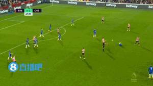 英超-奇尔维尔破门查洛巴门线解围 切尔西1-0布伦特福德
