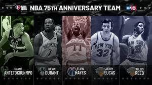 NBA官方75大球星:字母哥、杜兰特、哈登在列(持续更新中)