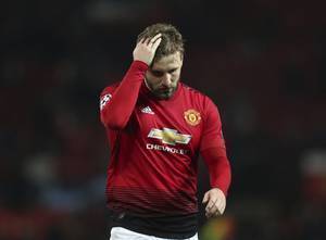 卢克-肖:过去几周我们的表现都不够好,我们会反思发生了什么