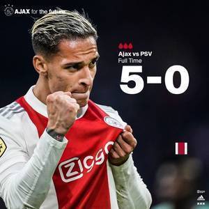 火力十足!欧冠4-0大胜多特后,阿贾克斯又狂灌埃因霍温5球