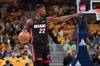 效率极高！巴特勒上半场13中11 砍下24分4抢断&0失误
