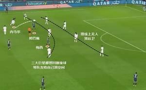 解读波帅战术板:从没做好阵地战准备,巴黎打反击却防守人数不足