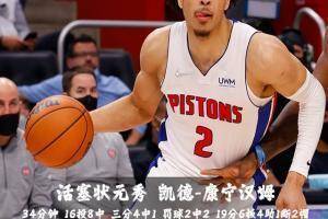 【今日菜鸟观察】萨古状态低迷仅得1分 罗斯受伤尼克斯新人补位
